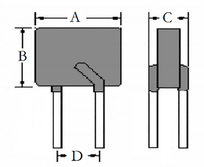 matériel de polymère réglable de SÉRIE du circuit JK600 de fusible d'IMMERSION de 600V PPTC